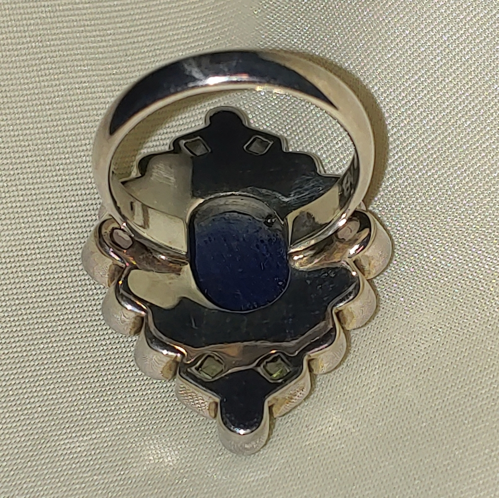 Nicky Butler 925 SS multi gemstone ring - Picture 5 of 7